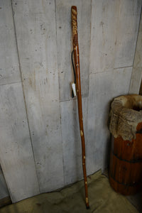 Walking Stick with Wood Spirit by Creation Carvings