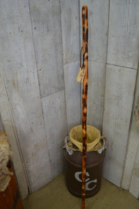 Hickory walking stick by Creation Carvings
