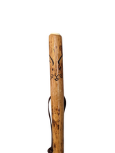 Hicking stick with Rabbit carving 