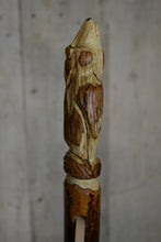 Coyote Staff Carving