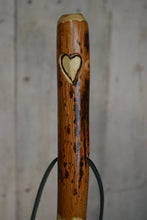 heart walking stick