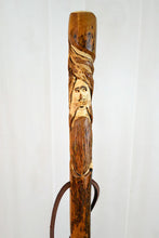 Hardwood Wood Spirit walking stick 
