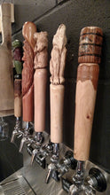 Tap Handle, Beer Tap Handles, Handmade Carved Spigot, Rustic Beer Taps, Lodge, Cabin, Crafter Brewery, Craft, Wood Spirit, Bear, Wolf, Keg